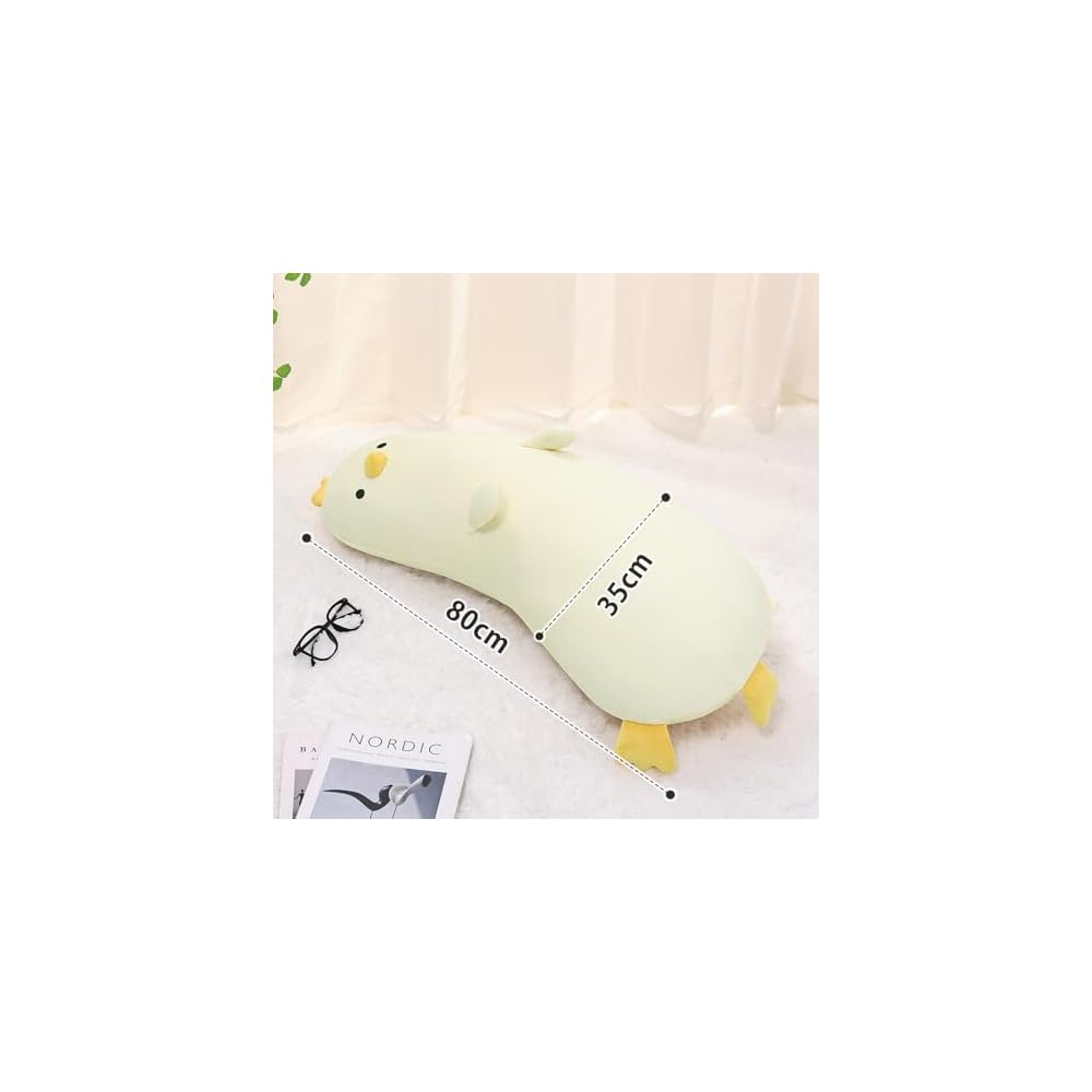 HAVARGO Hugging Pillow Cushion Plush Toy - Cute, Soft, and Fluffy, Large Size (Approx. 80cm) for