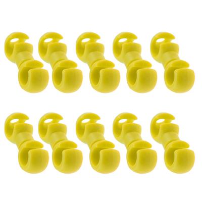 10 Pcs/set Brake Cable S Style Clips Buckle Hose Guide Bike