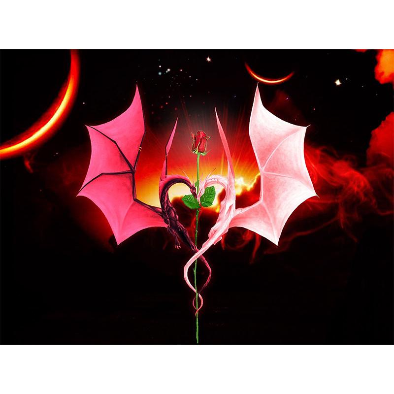 

5D DIY Бриллиантовая мозаика Ручная работа Вышивка Картины Любовь Полный квадрат Убийство Классная вышивка Крестик Декор Холст