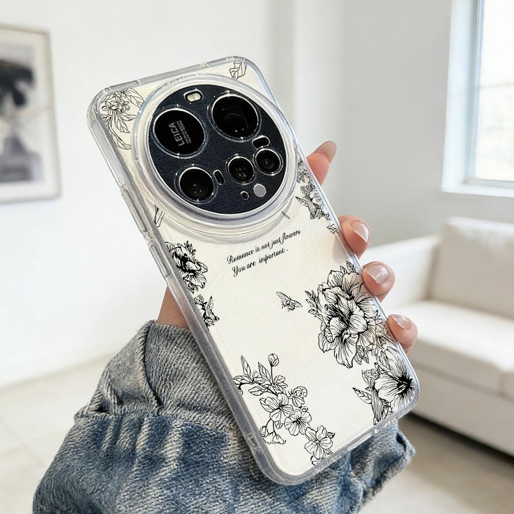 Transparent Shockproof Soft Cover For Xiaomi 13 Ultra Redmi Note 13 Pro 5G Redmi Note 12 13 Redmi Note 10 Pro Xiaomi 14 Ultra
