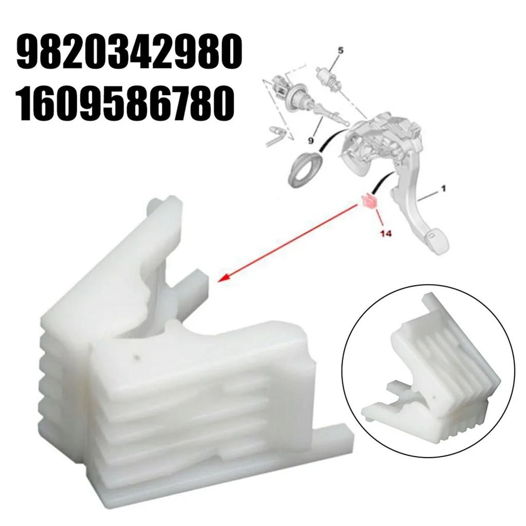 Clutch Transmitter Pedal Clutch Clip for 308 308S 508 3008 4008 Clutch Pedal Spring Clip 1609586780 9820342980
