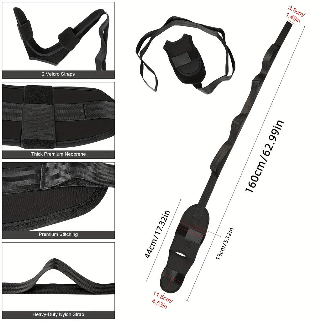 Yoga Fascia Stretcher, Fitness Pedal Stretcher - Used for Leg Extension, Rehabilitation Training, and Muscle Relaxation