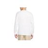 Nike Sportswear Loose Fit Long Sleeve Crew Neck T-Shirt Men Tops White Faux-Fur HV4908-100