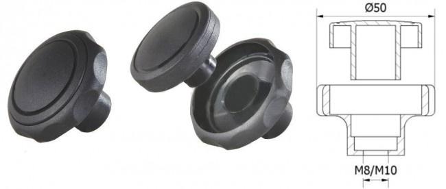 Folding Knob Pok 02 Fi 35 M6 801 - Sl Pok02 11