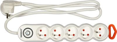 Extension Cord Power Strip 5G With/U 1.5M 72356 Sthor
