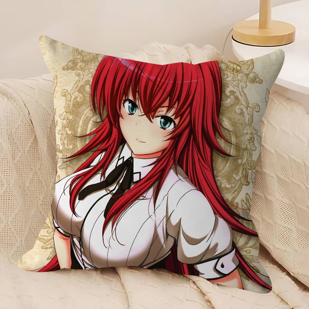 Anime H-High School DxD Față de pernă Husă de pernă pentru canapea Decorare cameră de acasă Cadou pentru copii