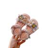 2025 new Xiaoxiangfeng girls sandals summer fashion soft sole children's girls princess shoes foreign style beach sandals