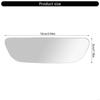2025 New Frameless Vehicle Mirror 360 Rotation Quick Mount Blind Spots for Blind Spots