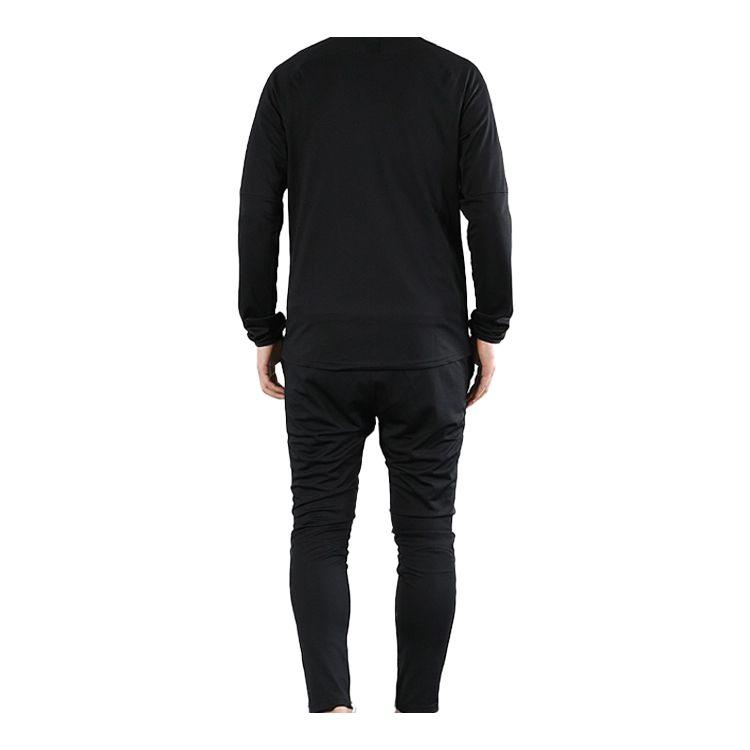 Nike Long Sleeve Running Casual Sportswear Set Men Sportswear Set Black AO0054-011