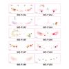 Cross Border New Manufacturer Direct Sales Christmas Makeup Face Stickers Party Dance Waterproof Sweat Creative Tattoo
