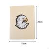 Eagle Popup Card for All Occasions Condolence Cute 3D Greeting Fathers Day