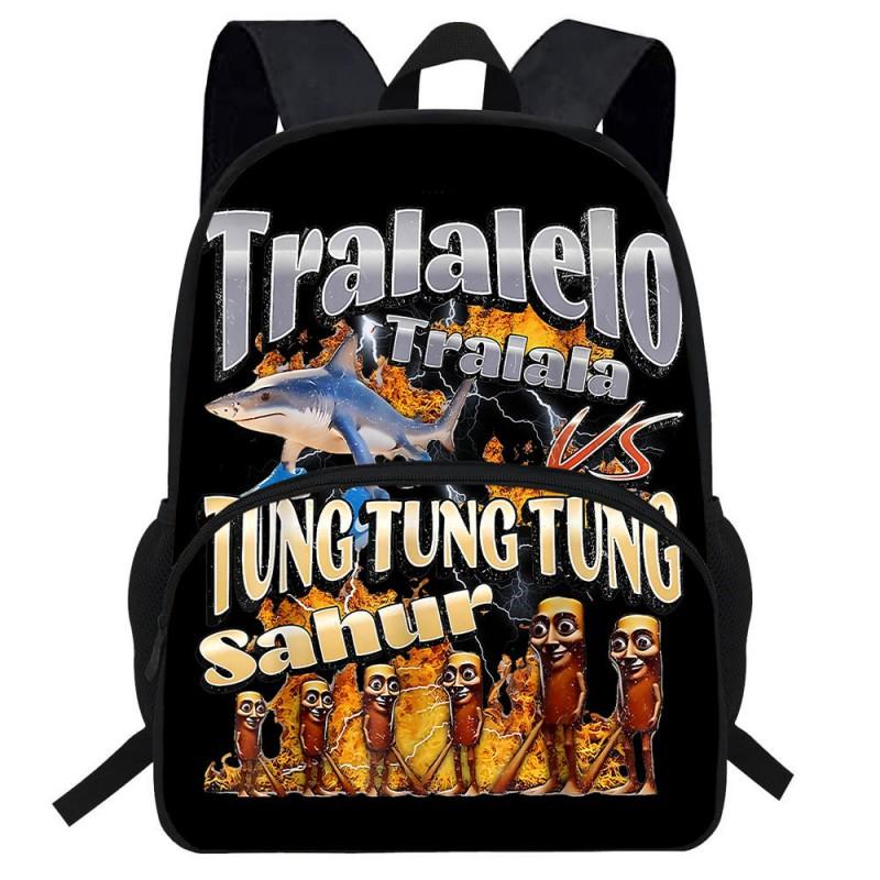 Zaino per Bambini con Stampa Cartone Animato Leggero Borsa Scolastica Studenti Elementari Tessuto Oxford Traspirante Anti-Sforzo Ergonomico