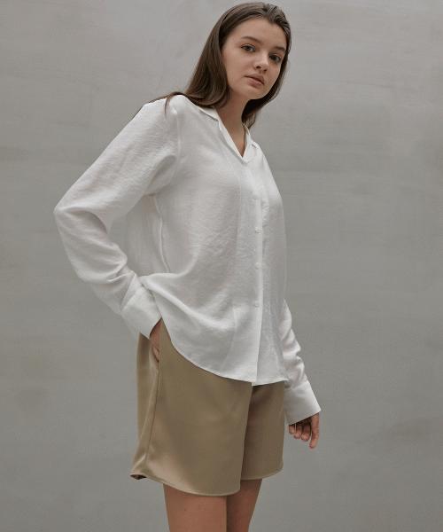Rank 5 [Hazel] Satin Banding Shorts