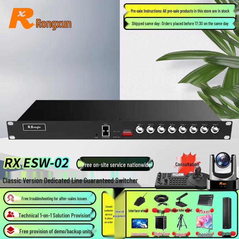 

Rxeagle ESW-02 Classic E1 Protection Switcher (CN version)