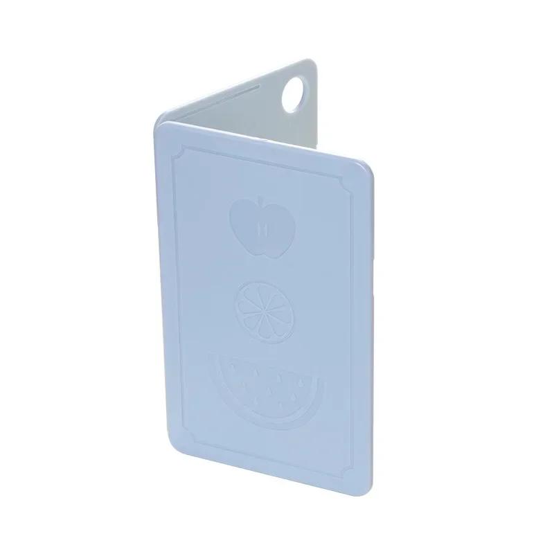 

Fold Durable PP Cutting Board Non-slip Vegetable Fruit Chopping Board for Home Kitchen Camping Cuttingboard Easy To Clean Carry синий