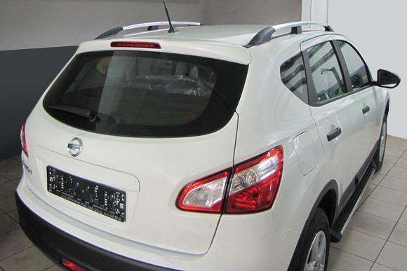 

Roof rails CHROME For -20252 version, Plastic legs for Nissan Qashqai 2007-2010