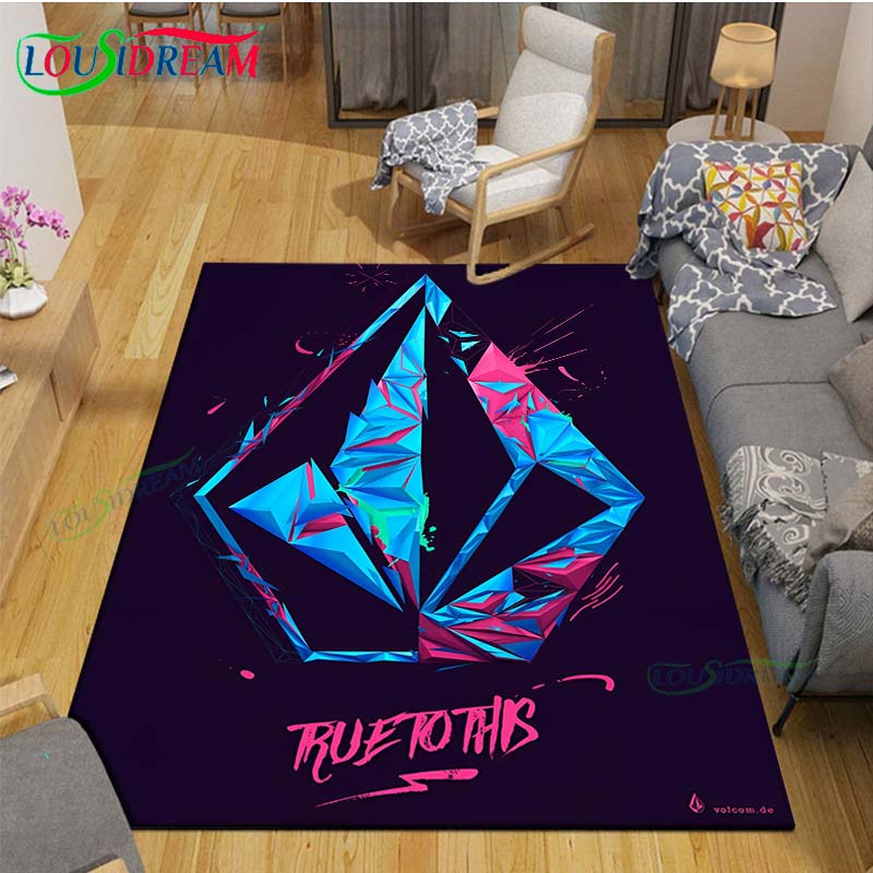 Módní V-VOLCOMS Koberce Dekorace Ložnice Dekorace Obývacího Pokoj Koberce pro Ložnici Koberec Anime Koberec Plošný Koberec