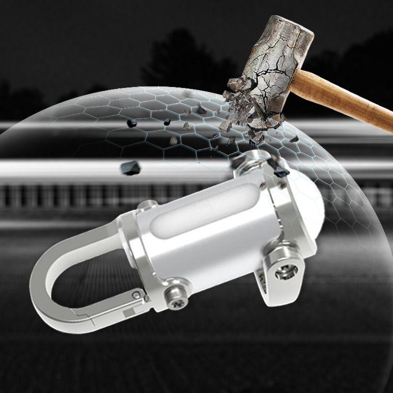 1200LM Super Bright Mini Keychain Flashlight Waterproof Flashlights 1000mAh Type-C Flashlight for Long Standby Life Waterproof