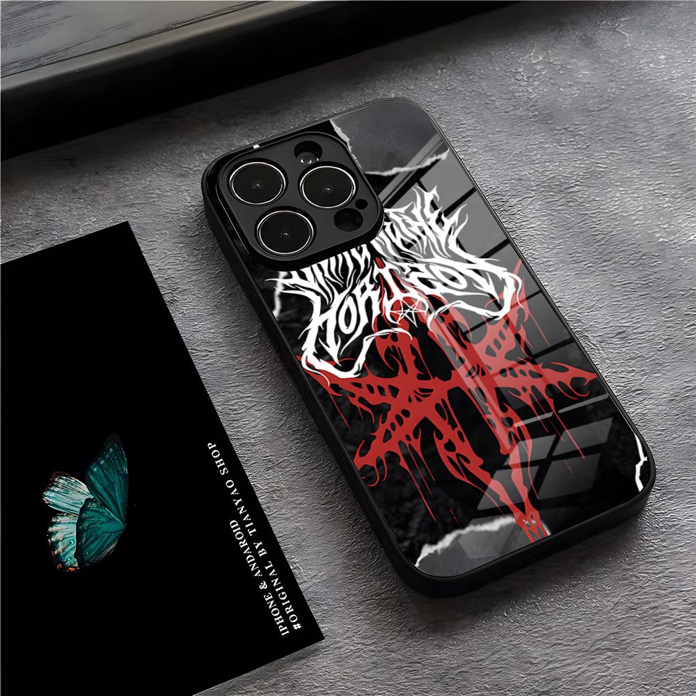 Bring Me The BMTH Horizon Phone Case For IPhone 17 Pro Max 15 Pro 16 14 Plus 12 13 Mini 11 Pro Shockproof Glass Cover