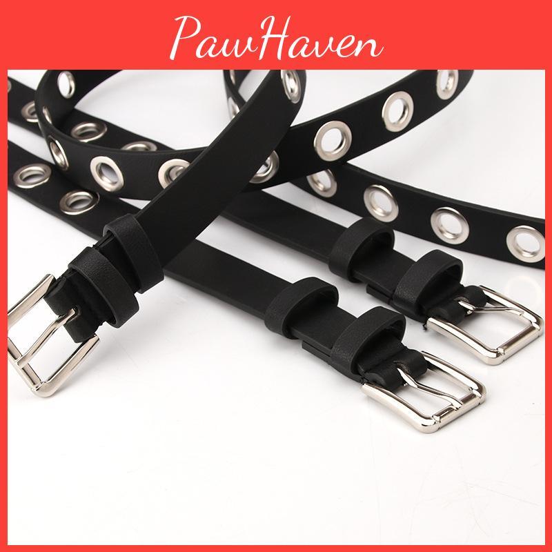 Womens Slipon Designer Belt With Faux Leather Material For Casual Looks
