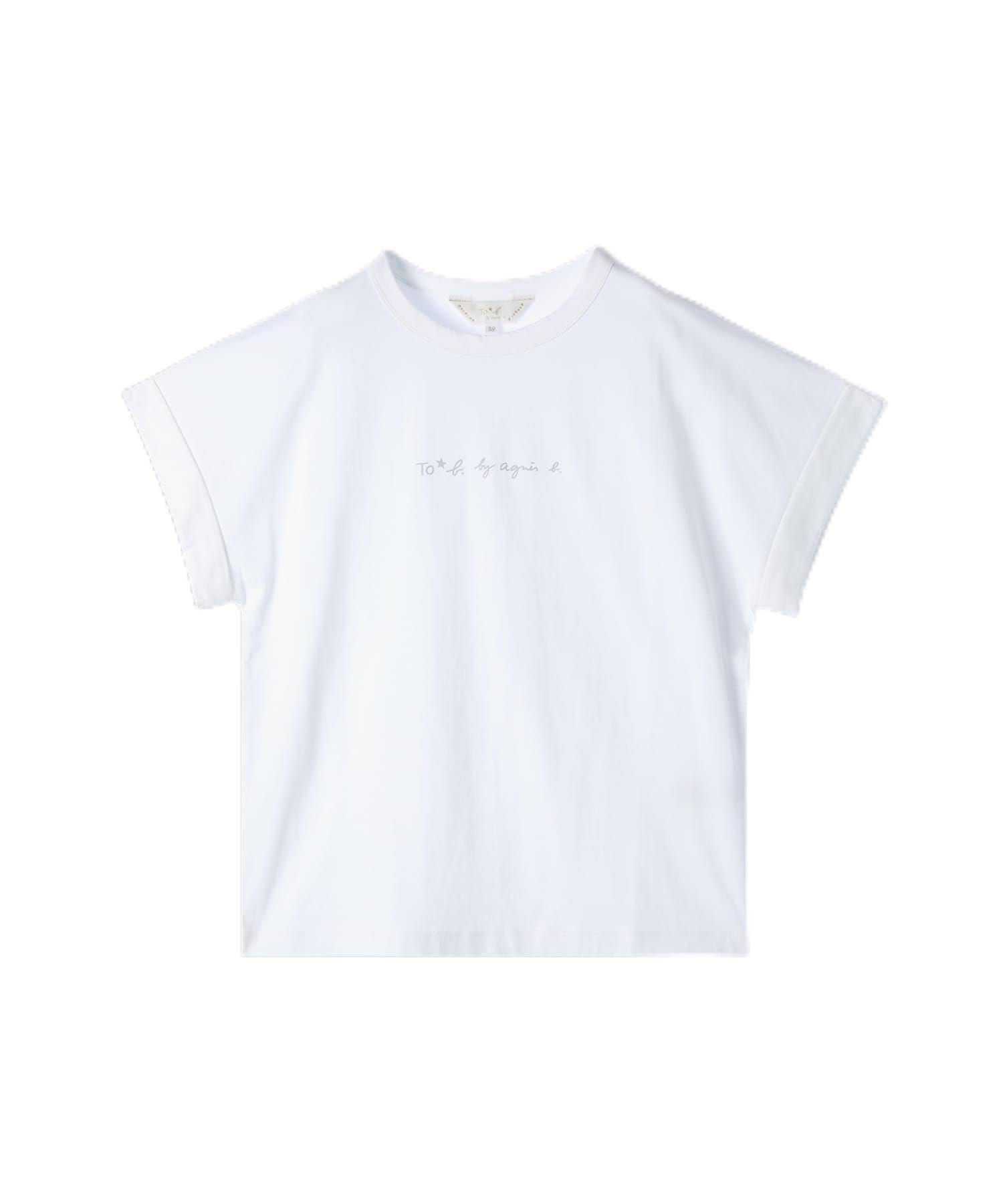 

agnes Macaron Logo Size 38 White b. T-Shirt, Women s, (M), белый