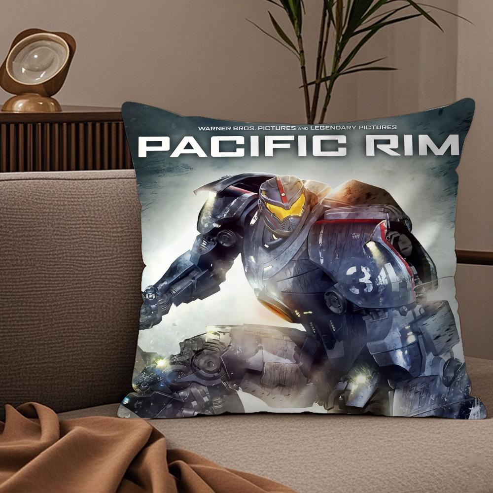 MovieP-PacificS R-RimS Pillow Case Silky Elegant Comfort Sofa Bed Invisible Zipper