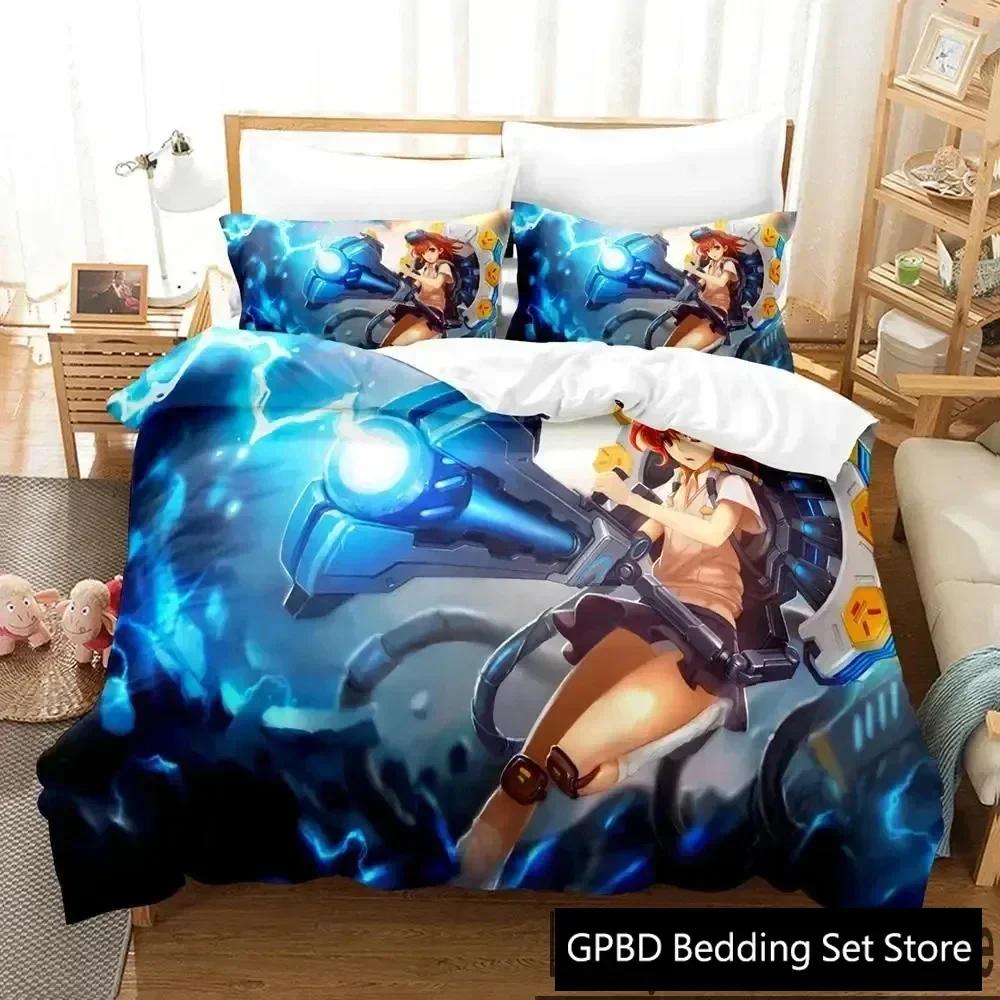 3D Misaka Mikoto A Certain Magical Index Railgun Beding Set Bedrom Soft Modern Bedspreads Comefortable Soft durable Quality Duvet Cover Pilowcase