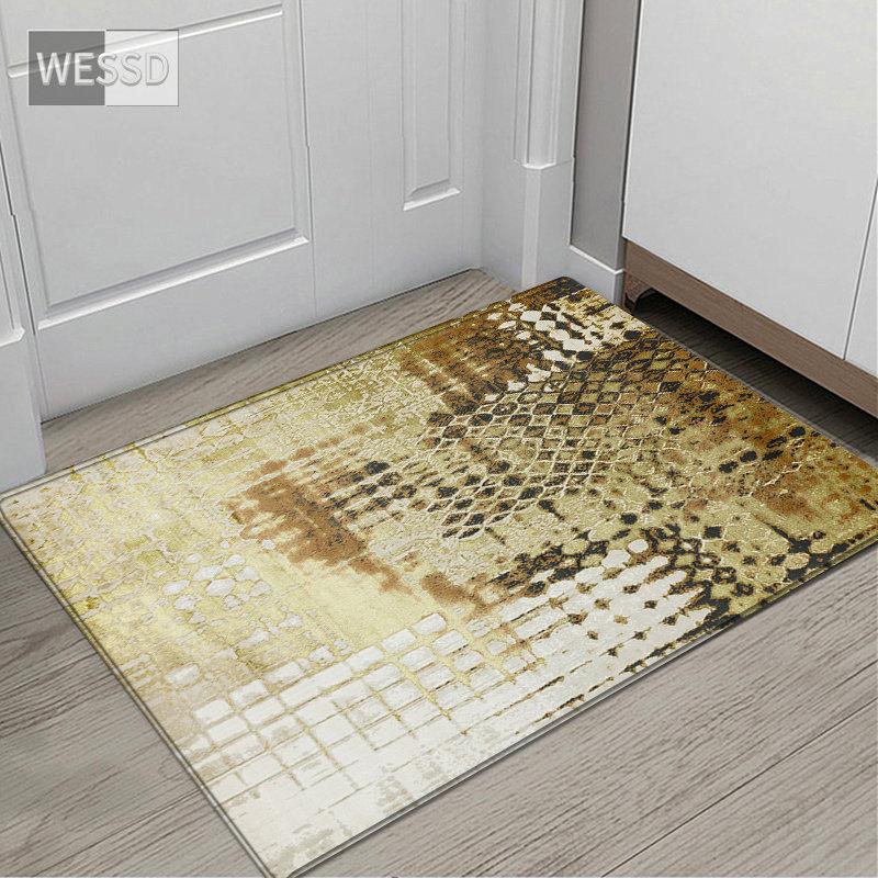 Tierhaut-Muster-Druck-Teppich für Schlafzimmer, abstrakte Leoparden-Schlange, Bodenmatte, Nachttisch-Teppich, Läufer, Küchenmatte, Badezimmermatte, Fußmatte