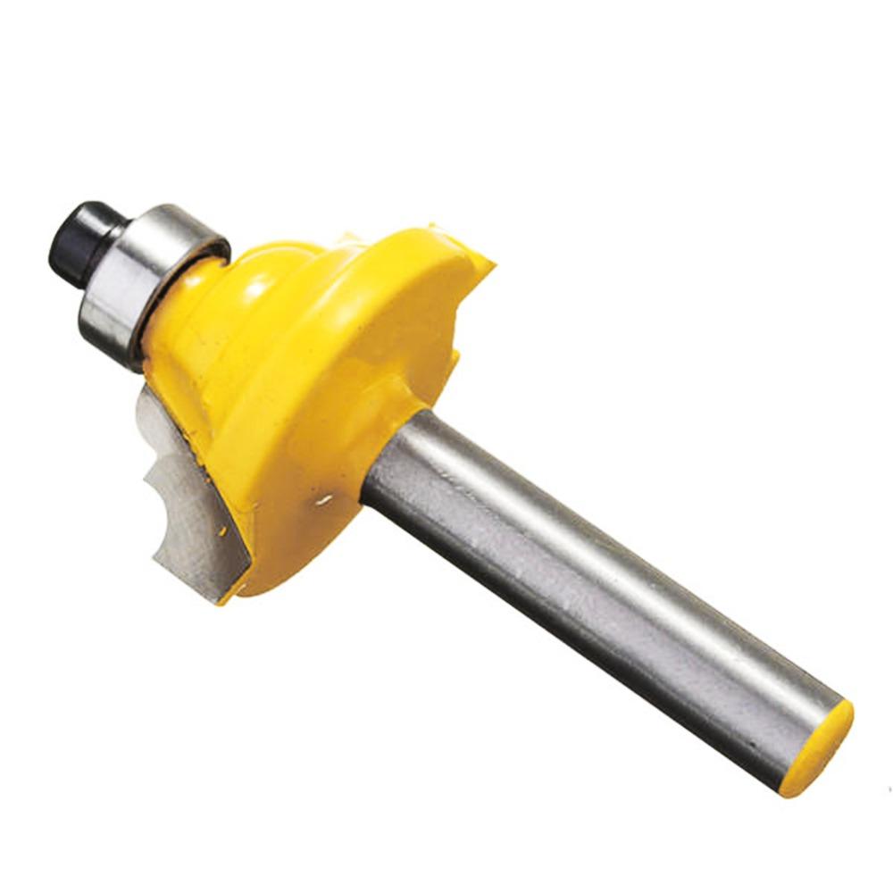 1/4 Inch Shank Edge Forming Router Bit 1-1/4 Inch Width Bead Molding Router Bit Trim Work