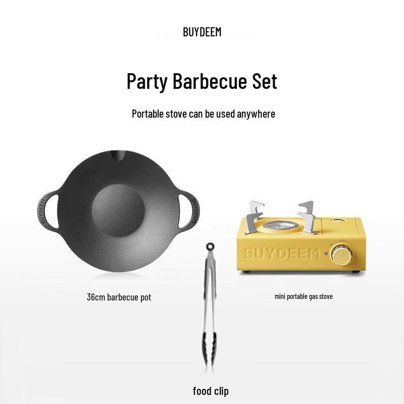 Buydeem Aluminium Brat- & Grillpfanne