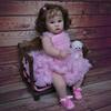 24 Inch Reborn Babies Doll Charlotte 60cm Soft Cloth Body Cotton Stuffed Imitation Baby Dolls Realistic Implanted Newborn Doll for Child Birthday Gift