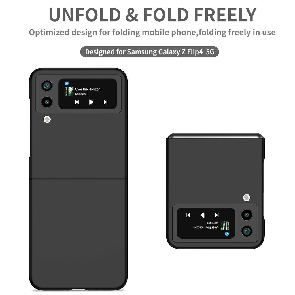 Thin PC Folding Case for Samsung Galaxy Z Flip 7 4 3 Flip7 FE Flip4 Flip3 5G Flip5 Flip6 Flip2 Flip 2 5 6 Mobile Phone Cover