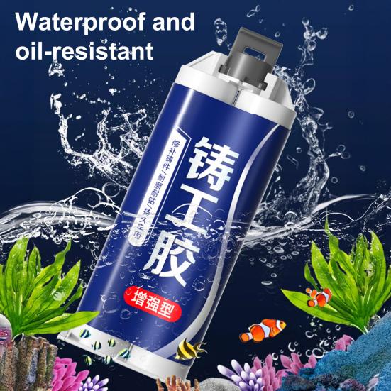 Enhanced Casting Glue Strong Foundry Glue Heat-Resistant Multi-purpose Long-Lasting Bonding Glue Metal Repair Paste
