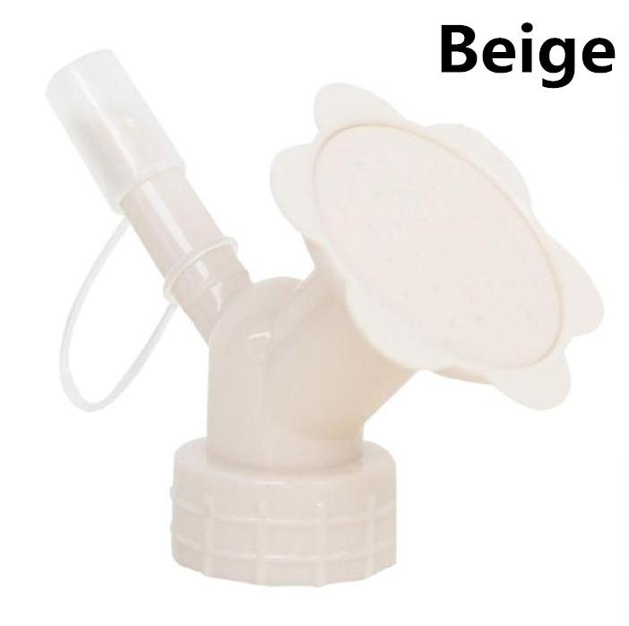 2 In 1 Plastic Sprinkler Nozzle for Flower Waterers Bottle Sprinkler Cans for Seeds Shower Head Watering Tool