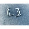 For Suzuki Spacia  MK54S MK94S 2024 2025 ABS Chrome Rear Reflector Fog Light Lamp Cover Trim Bezel Frame Styling Garnish