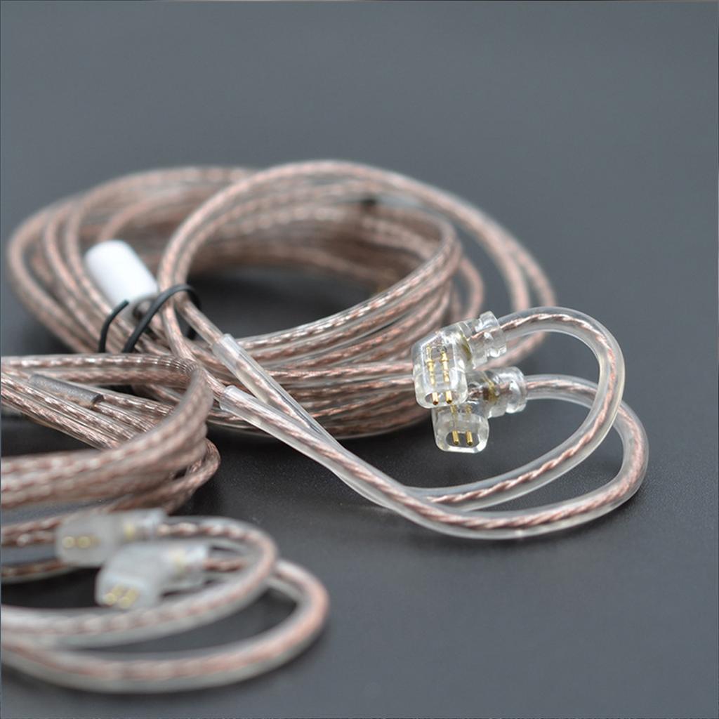 Upgraded 0.75mm Earphone Cord Wires for ZST/ZSR/ED12/ES3/ZS10/ZSN/ZSNPRO Earphone Accessory Clear Sound Transmission