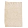 Flannel Throw Blanket Plush Fluffy Light Breathable Fine Workmanship Stylish Simple Soft BlanketBeige