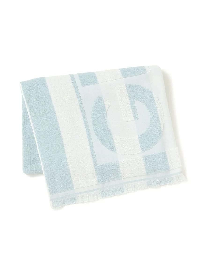 Striped beach towel