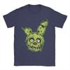 FNAF Springtrap  Five Nights At Freddys Men T Shirts  Creative Tees Short Sleeve Round Neck TShirt 100 Cotton Printed Tops