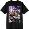 My Hero Academia Season 6 Group Poster Black T-Shirt