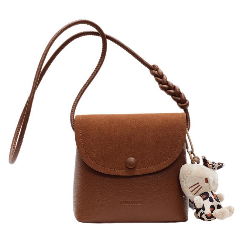 Annual Bag Women's Shoulder Bag This Year 2025 Casual Winter Messenger Bucket Bag Versatile Popular Texture