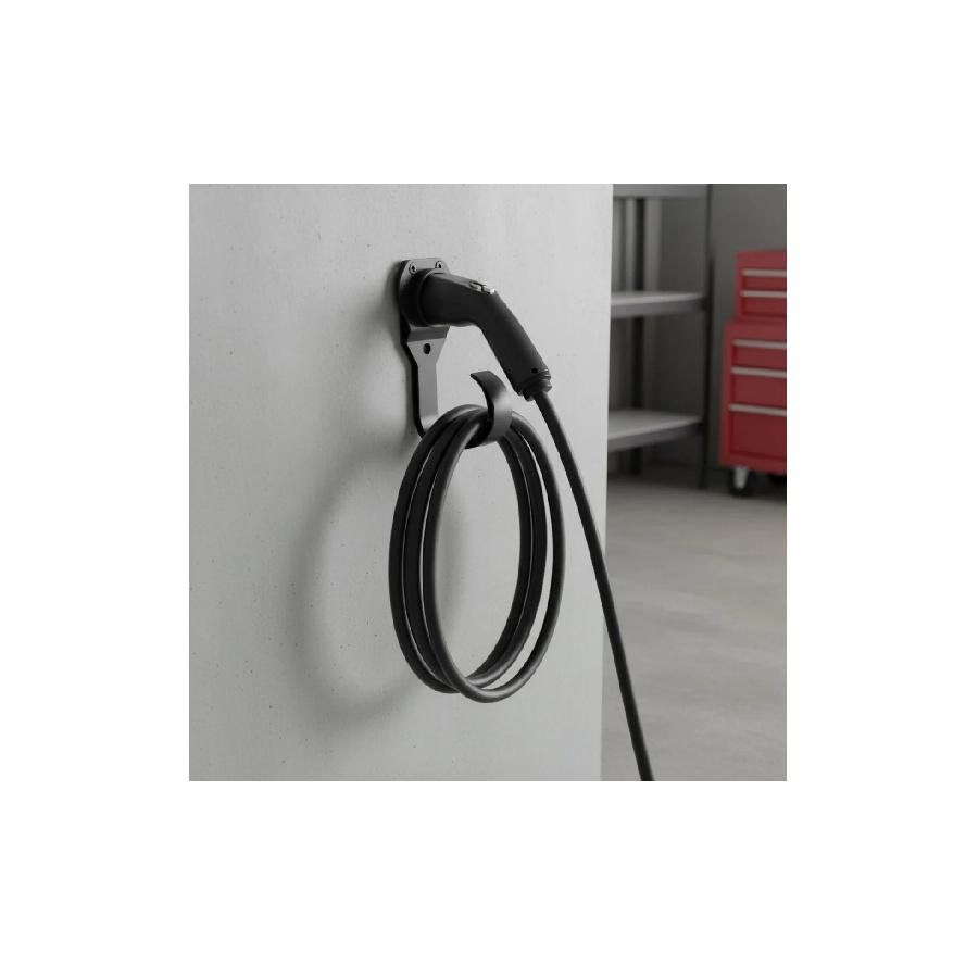 Charging Holder Easy To Install Electric Vehicle Charger Dock Charger Holder Tangle Avoidance Vehicle Accessory Heavy Duty
