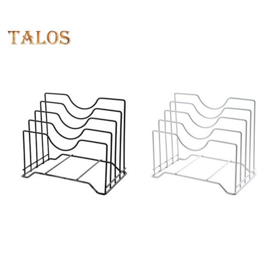 Pot Lid Stand Rack Kitchen Pan Organizer High Stability Multi-Functional Space-Saving Kitchen Baking Tray Cutting Board Holder