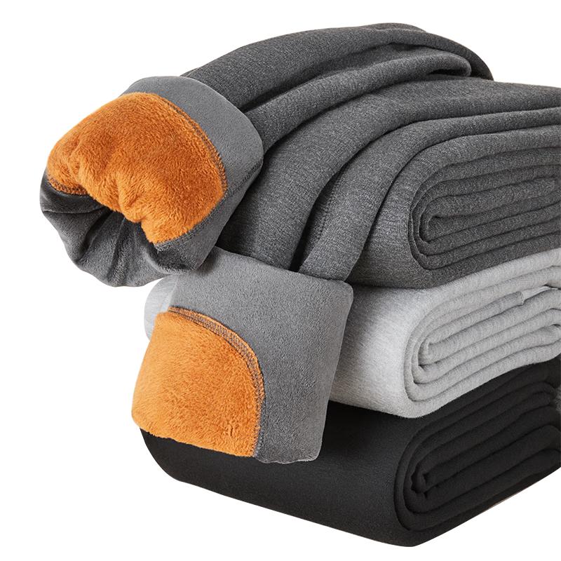 

Playboy Men s Thickened German Velvet Thermal Pants 4XL