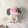 Peluche Morbido Elefante 25cm/9.84in - Giocattolo di Peluche Carino Soffice Colorato (Più colori: Rosa/Blu/Viola/Arcobaleno) - Partire