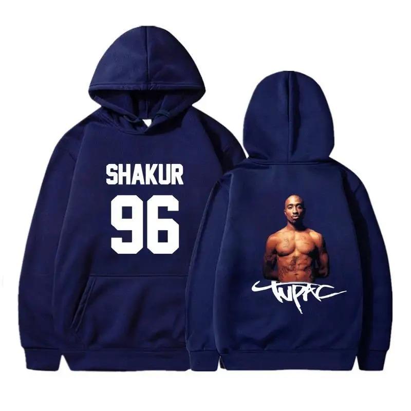 Gangsta Rap 2Pac Hoodies Singer Graphic Printing Sweatshirts for Fans Casual Long Sleeve Men/Women Clothing Sudaderas Hoody