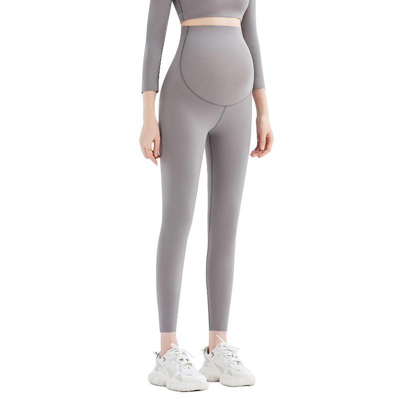 Maternity pants, new spring and summer Pupu belly pants, thin nine-point maternity leggings
