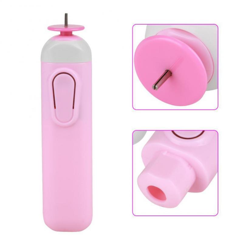 

Поделки из бумаги, электрические инструменты для квиллинга с прорезями, бумажная ручка для завивки оригами, сделай сам, скрапбукинг и штамповка, крафт-бумага Pink розовый