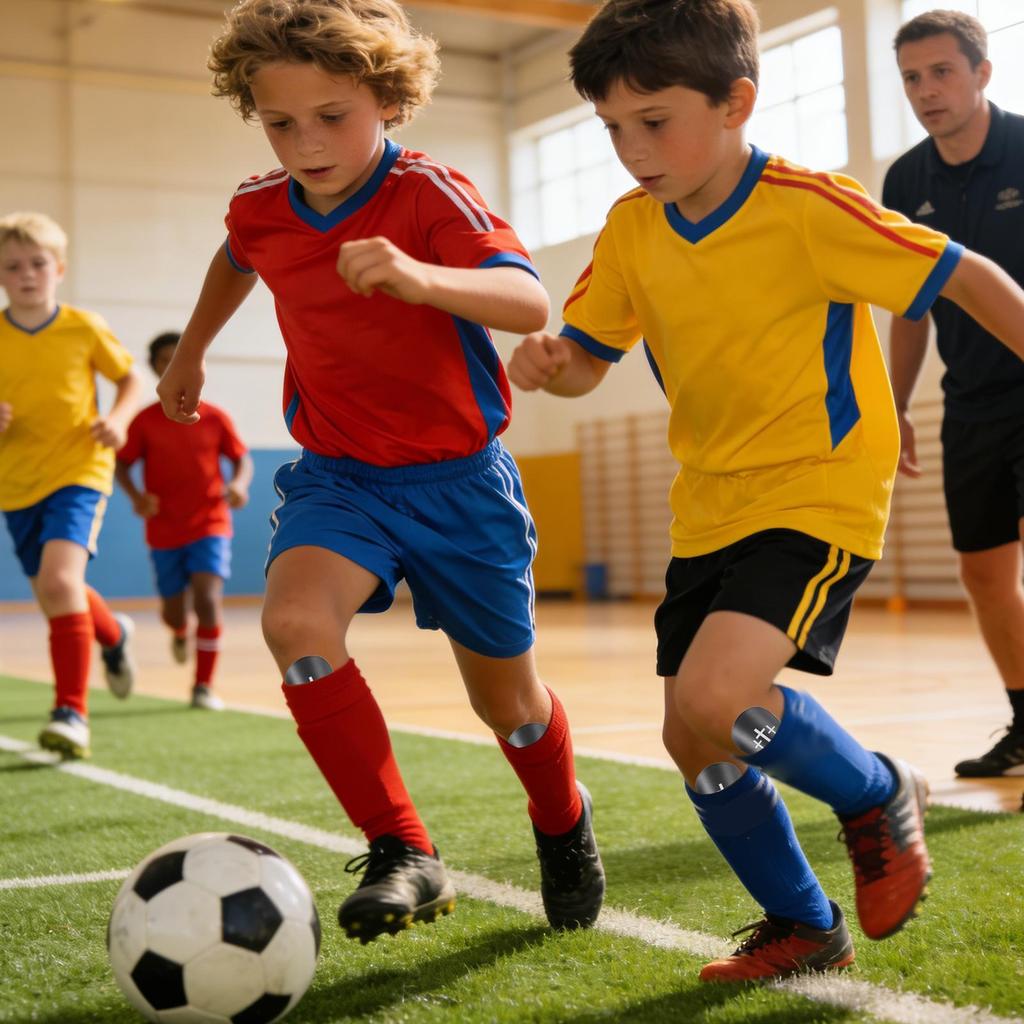 Shin Guards Non-Slip Shock-Absorbing Gear Protective Soccer Equipment For Children Basketball Tennis Boxing Kickboxing Mountain