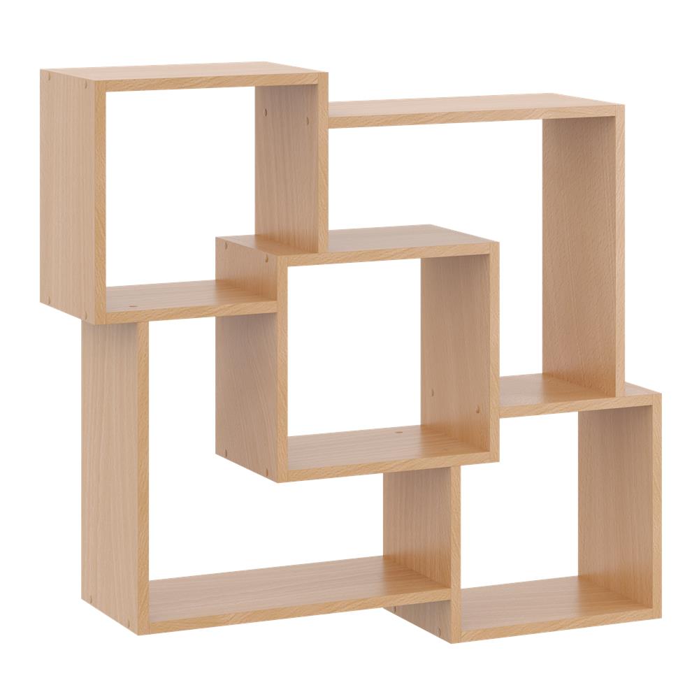 Wall Hanging Shelf, Bookcase - Hanna white